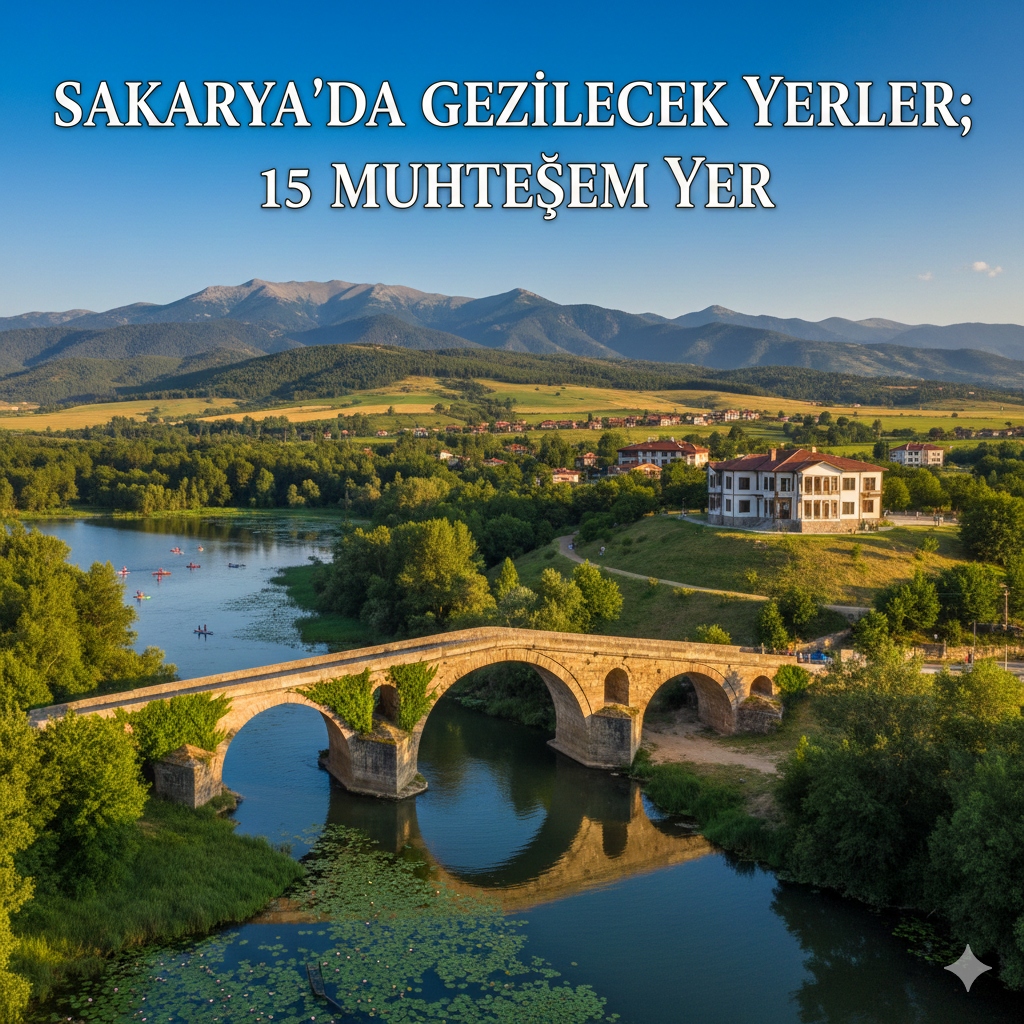 Sakarya’da Gezilecek Yerler; 15 Muhteşem Yer